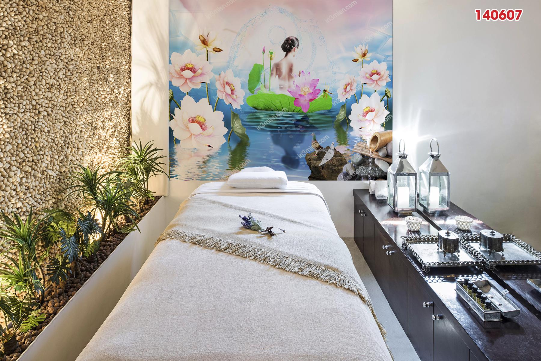 Tranh treo tường quán Spa