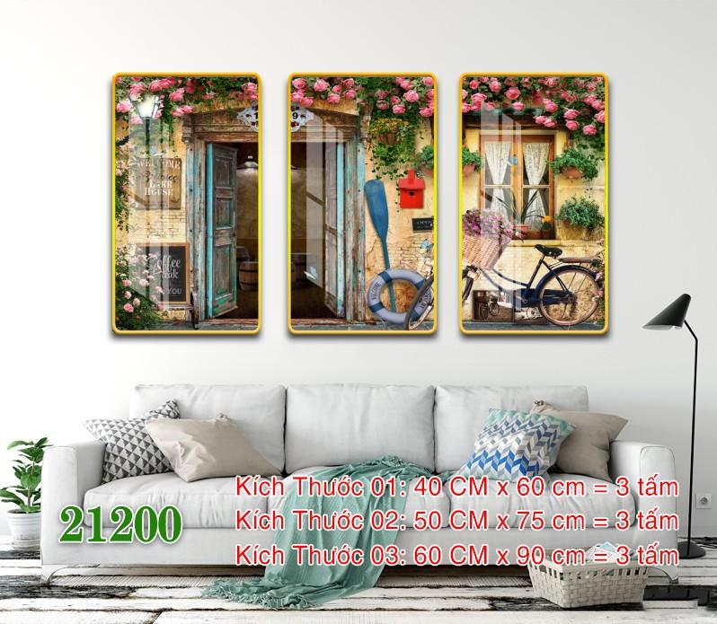 Tranh Decal tráng gương Tranh Decal tráng gương