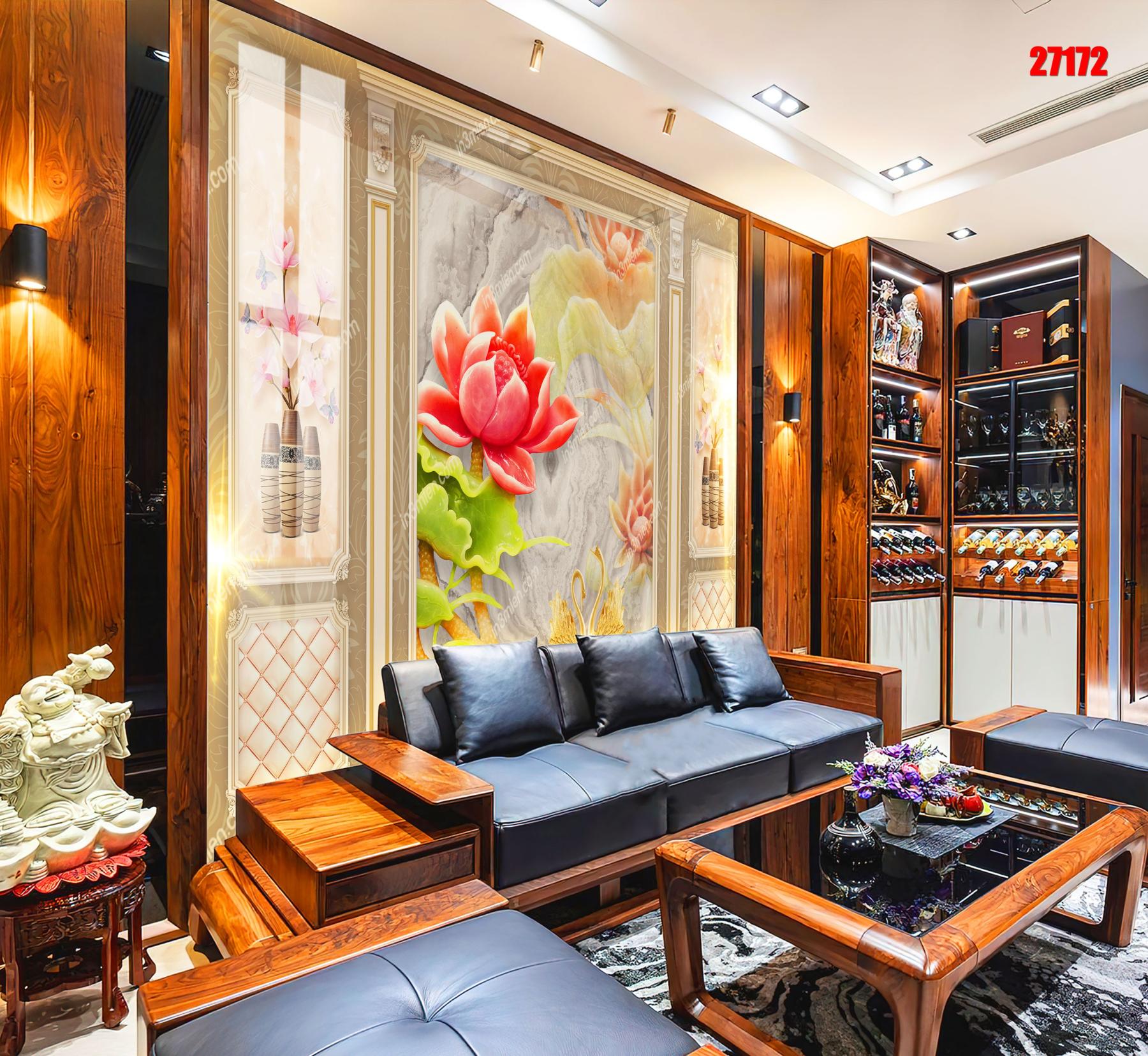 Tranh PVC khổ lớn phòng khách Tranh PVC khổ lớn phòng khách