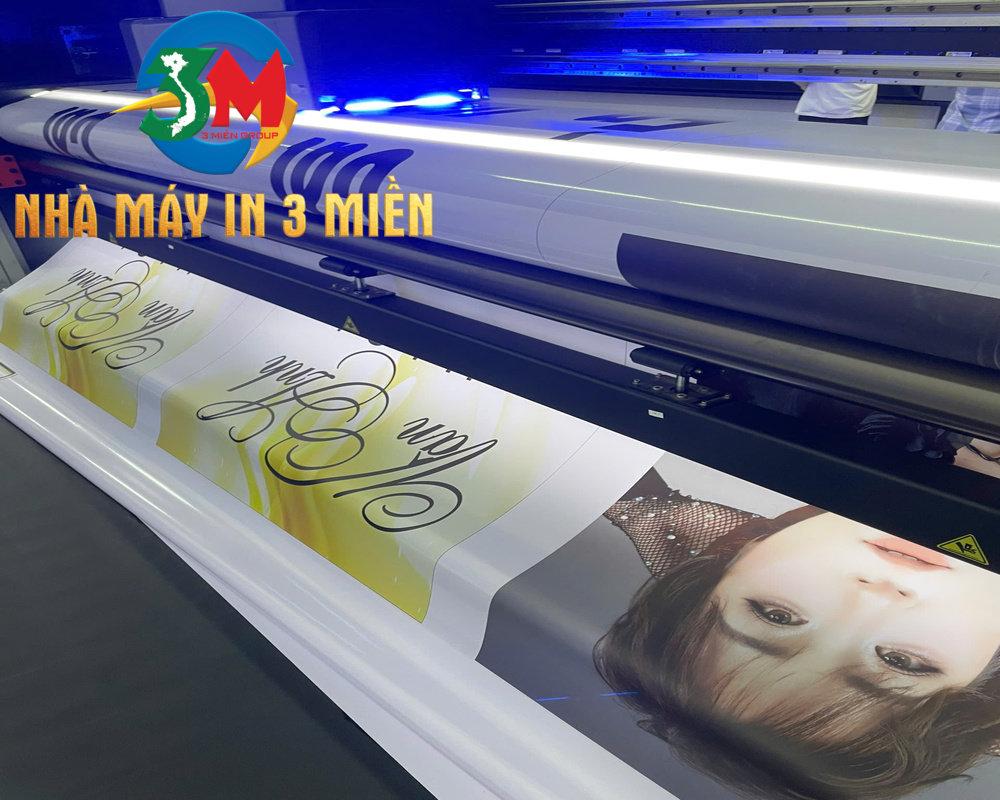 In Bạt UV không gân khổ lớn